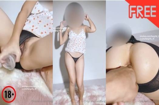 คลิปหลุดติ้วหี fang24y_th น้องฟางเล่นเสียวหยิบเซ็กส์มาช่วยตัวเองอย่างเด็ด ร้องครางแบบขี้เงี่ยนก่อนหาควยปลอมขย่มเย็ด XXX แล้วปลุกแฟนหนุ่มมาซอยหีสดกระแทกหีไม่พักเย่อซะเสียวจนน้ำว่าวพุ่งแตกคารูหี